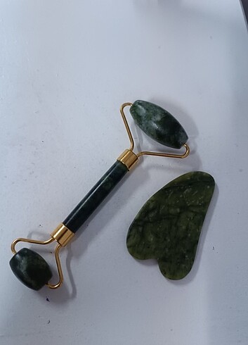 Gua sha taşı,yüz masaj taşı