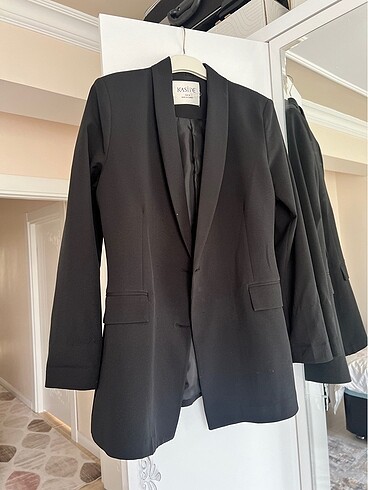 Siyah blazer ceket