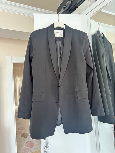 36 Beden siyah Renk Siyah blazer ceket