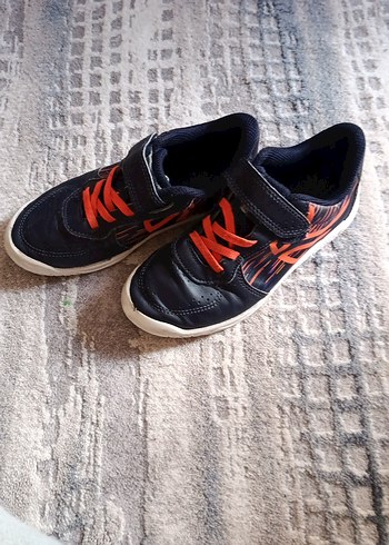 Turuncu Bağcıklı ve Cırt Cırtlı Erkek Çocuk Spor Ayakkabı - Görsel 5