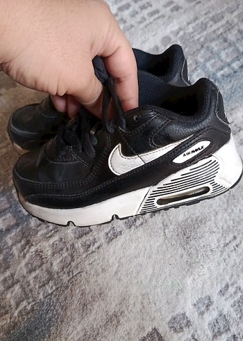 Siyah Erkek Çocuk Spor Ayakkabı Velcro - Görsel 6