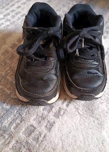 Siyah Erkek Çocuk Spor Ayakkabı Velcro - Görsel 5