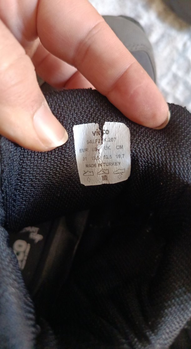 Gri Çocuk Günlük Spor Botları Vicco - Görsel 3