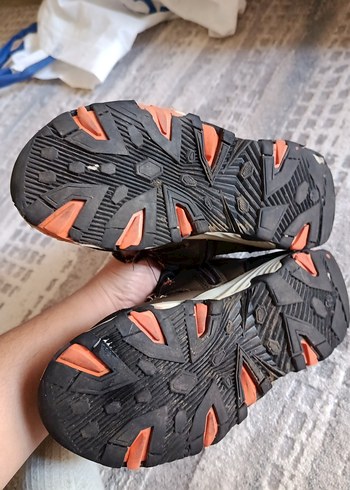 Kahverengi Erkek Çocuk Botları Velcro Bantlı - Görsel 5