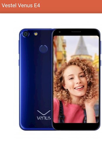 Vestel Venus e4 rom 16 ve 32 GB 2GB RAM