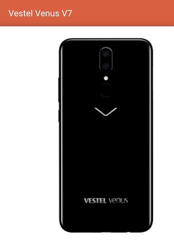 Vestel Venus V7 Koyu Mavi Android Telefon - Görsel 3