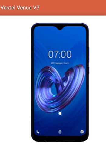 Vestel Venus V7 Koyu Mavi Android Telefon - Görsel 4