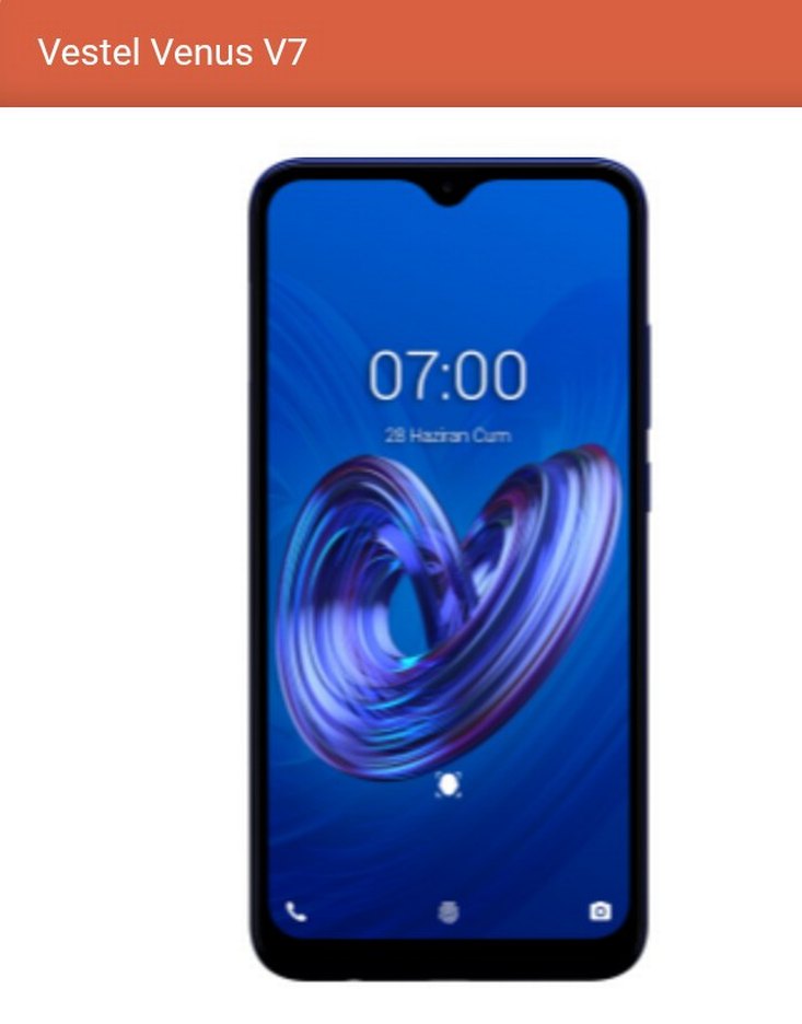 Vestel Venus V7 Koyu Mavi Android Telefon - Görsel 4