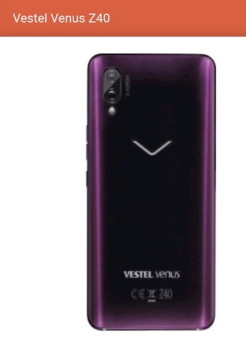 Vestel Venus Z40 Koyu Mor Android Telefon - Görsel 4