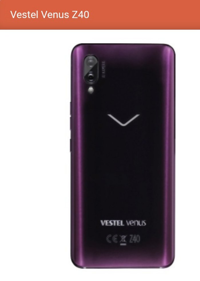 Vestel Venus Z40 Koyu Mor Android Telefon - Görsel 4