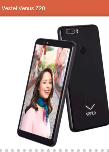 Vestel Venus Z20 Turkuaz Android Telefon - Görsel 2