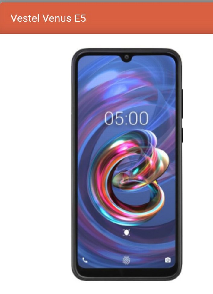 Vestel Venus E5 Koyu Mavi Android Telefon - Görsel 4