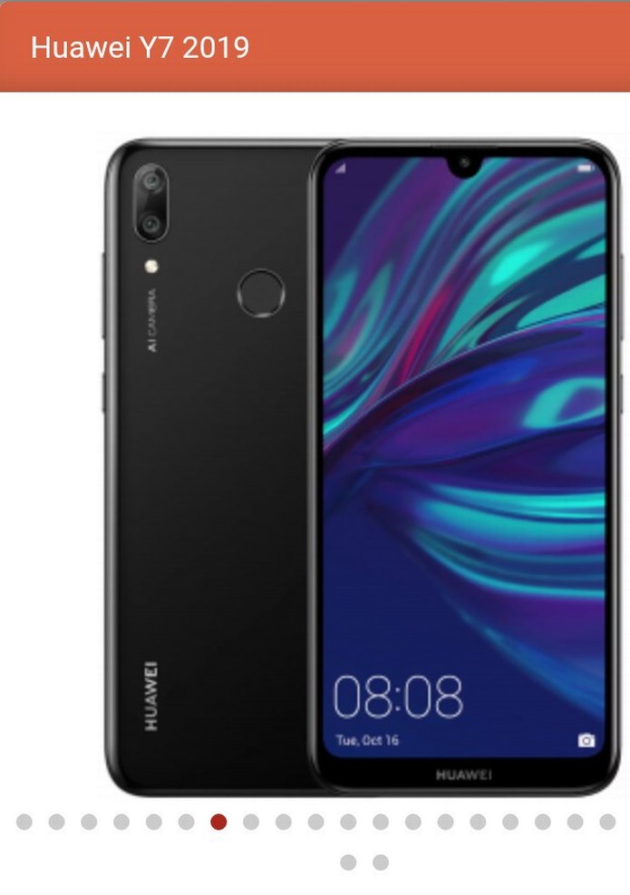 Huawei Y7 2019 Mavi Android Telefon - Görsel 4