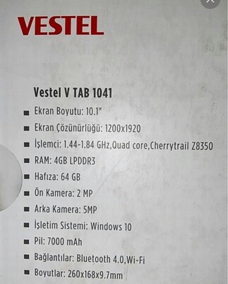 Vestel leptap ve tablet ikisi bı arada - Görsel 5