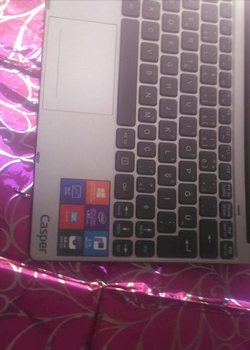 Mor Casper Laptop - Görsel 5