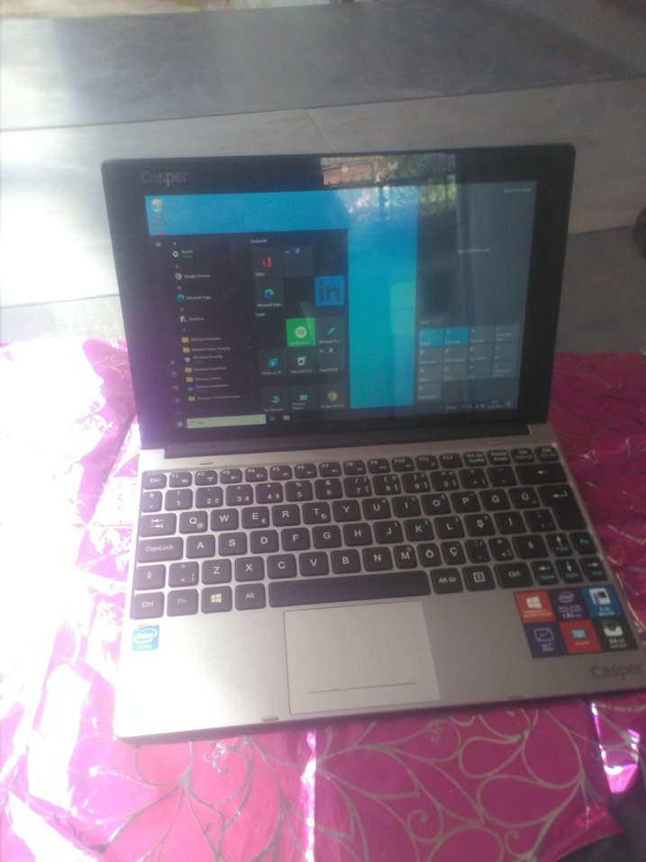 Mor Casper Laptop - Görsel 2