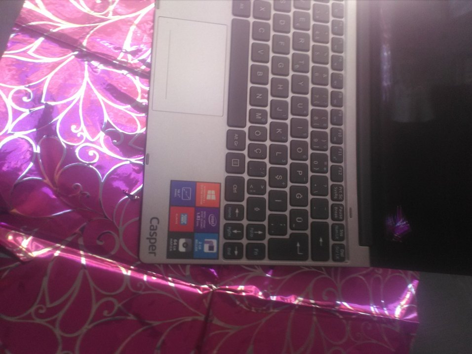 Mor Casper Laptop - Görsel 5