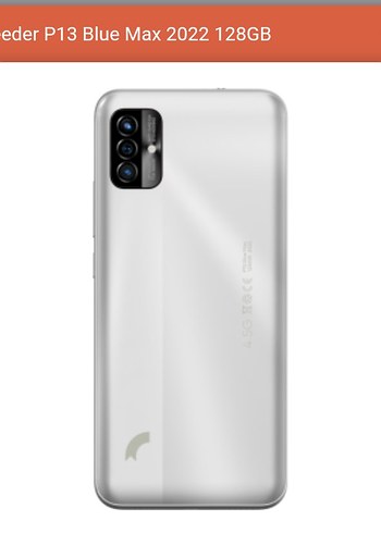 reader P13 Blue Max 2022 128GB Android Telefon - Görsel 4