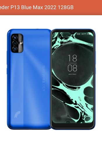 reader P13 Blue Max 2022 128GB Android Telefon - Görsel 3