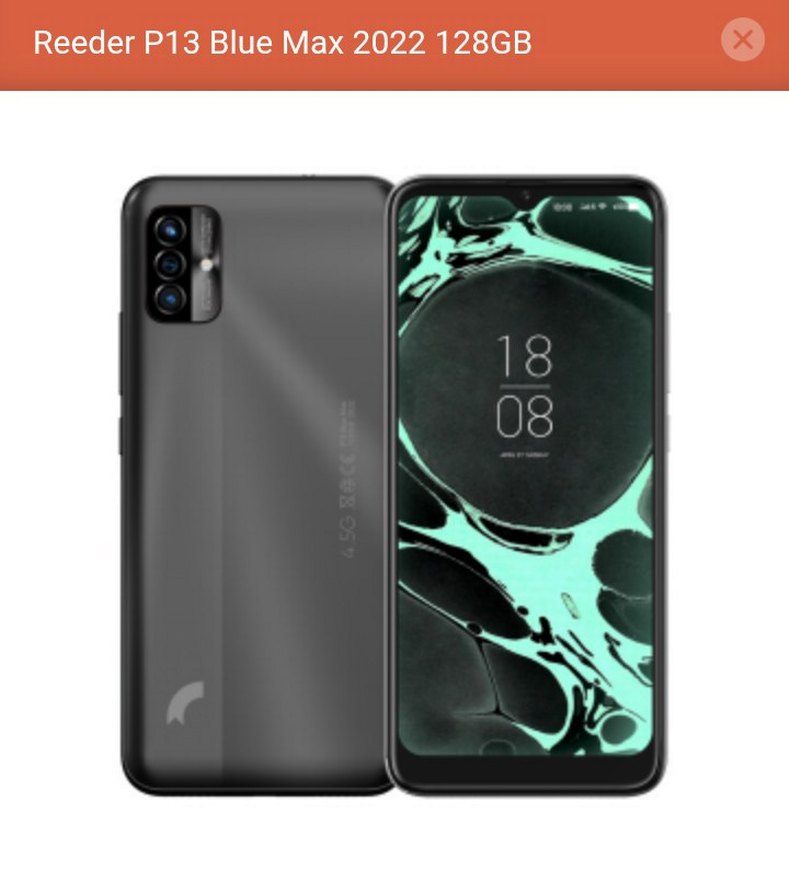 reader P13 Blue Max 2022 128GB Android Telefon - Görsel 2