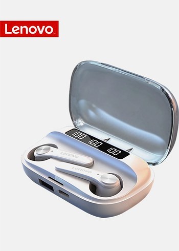 Lenovo Beyaz Kablosuz Kulaklık - Görsel 2