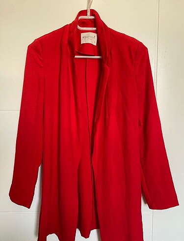 Sateen Blazer Ceket