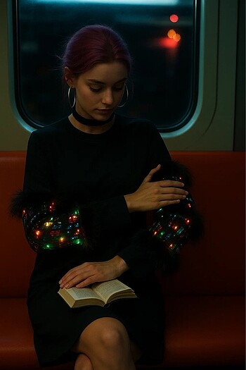 Parlak detaylı Sweatshirt