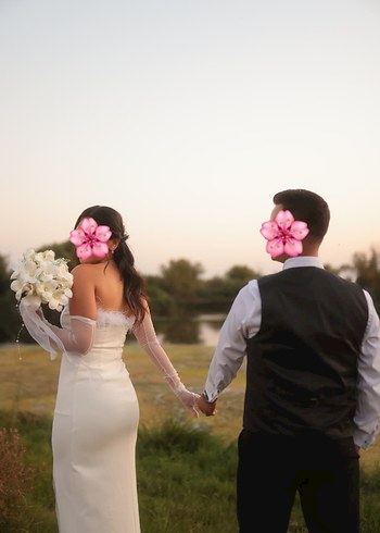 Trendyol & Milla Nikah söz nişan dış çekim elbisesi