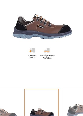 Gripper Erkek İş Ayakkabısı - Görsel 2