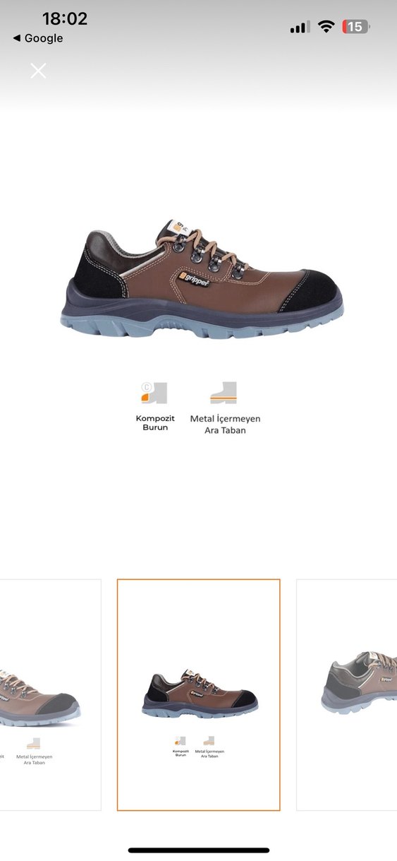 Gripper Erkek İş Ayakkabısı - Görsel 2