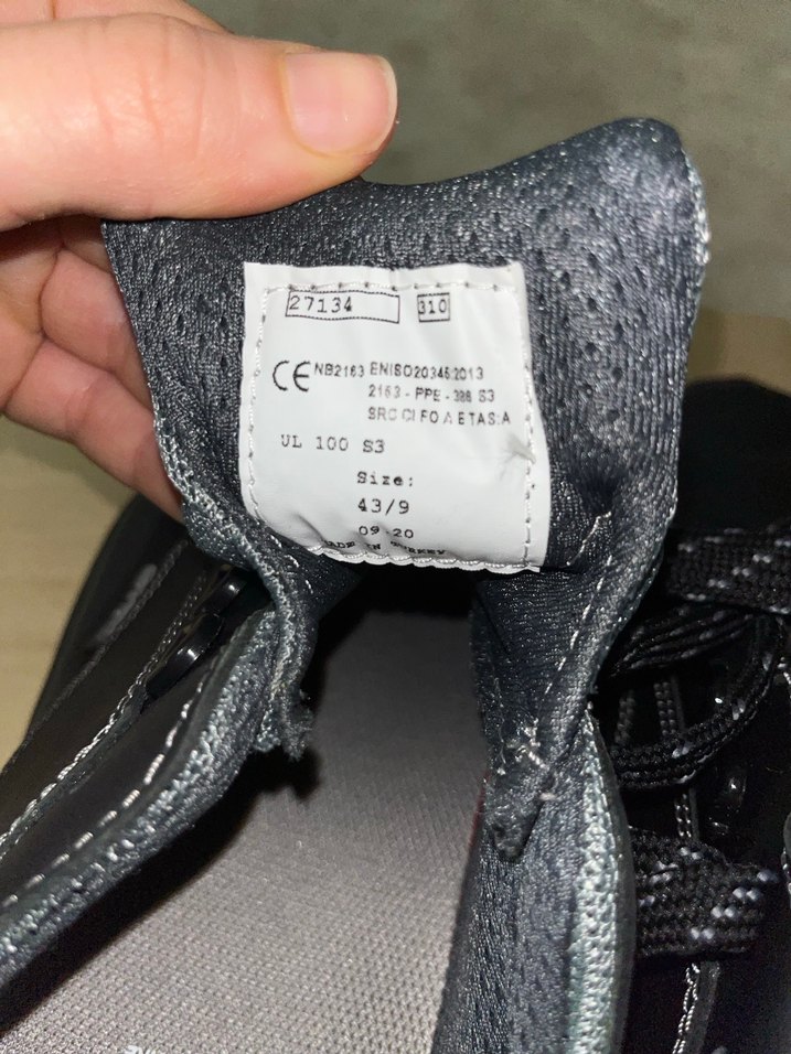 YDS UL 100 S3 Kompozit Burunlu İş Güvenliği Ayakkabısı - Görsel 3