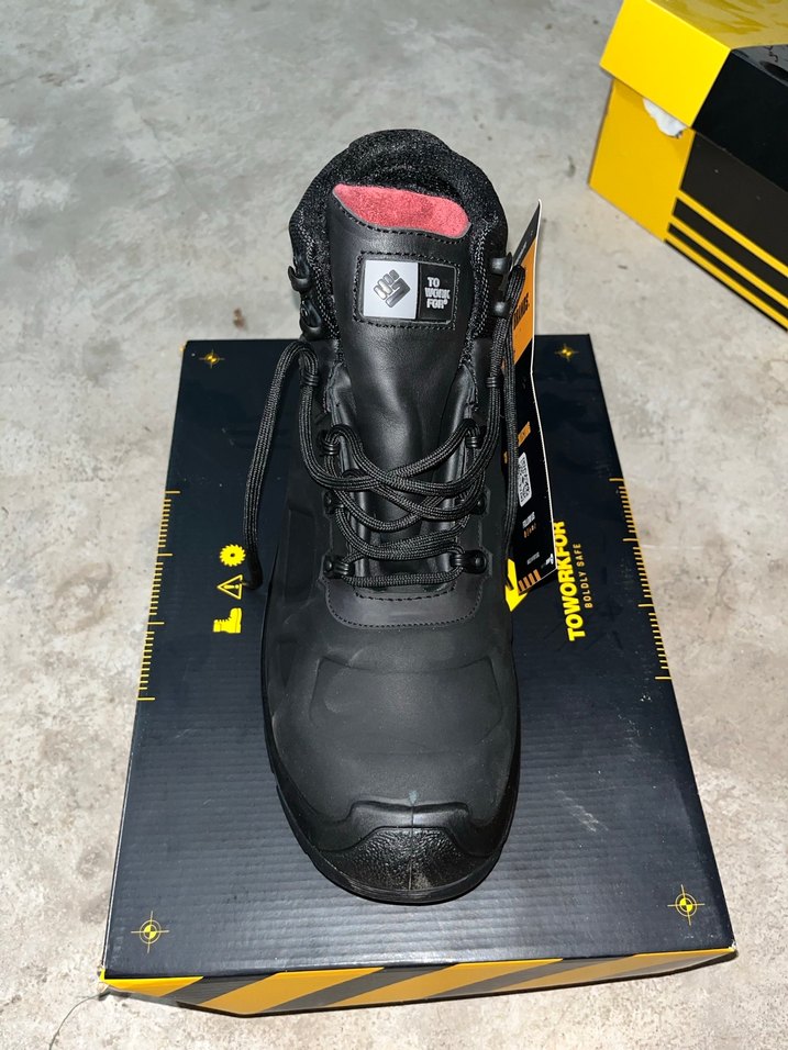 TOWORKFOR Siyah İş Ayakkabısı - Görsel 4