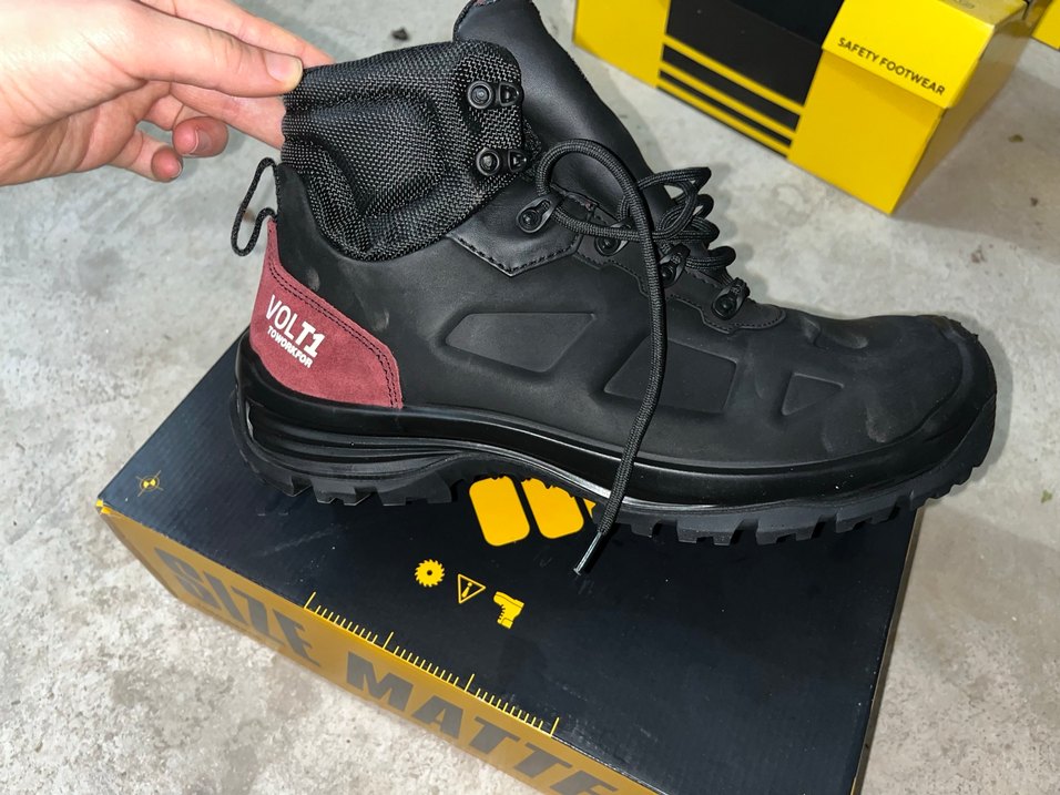 TOWORKFOR Siyah İş Ayakkabısı - Görsel 5