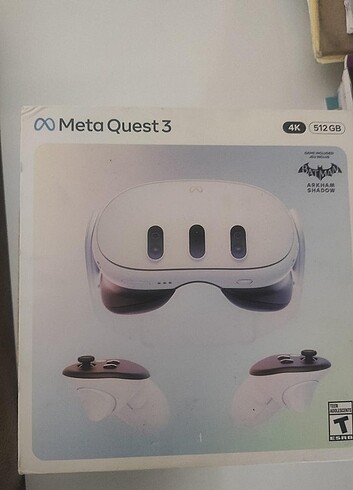 Meta Quest 3 Sanal Gerçeklik Gözlüğü 