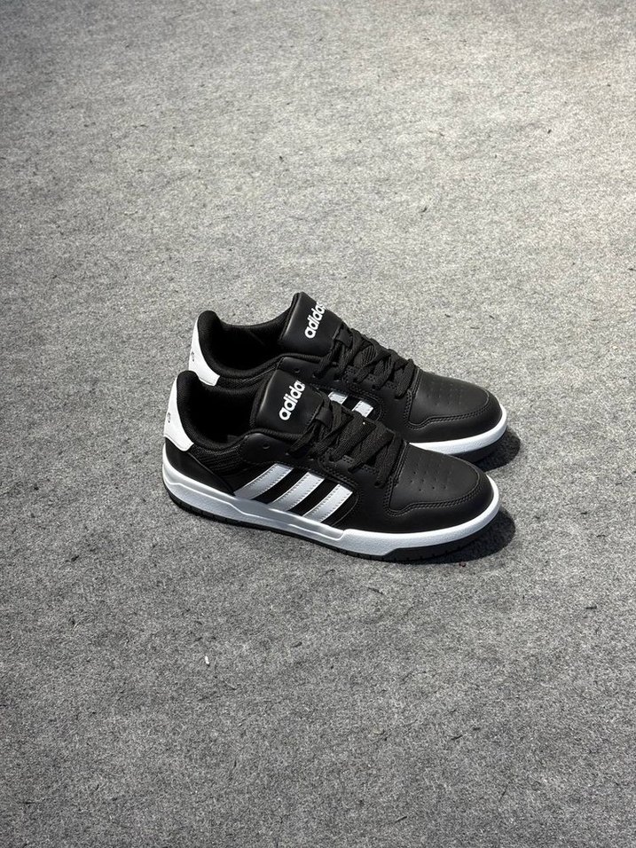 Adidas Siyah Beyaz Erkek Spor Ayakkabı - Görsel 2