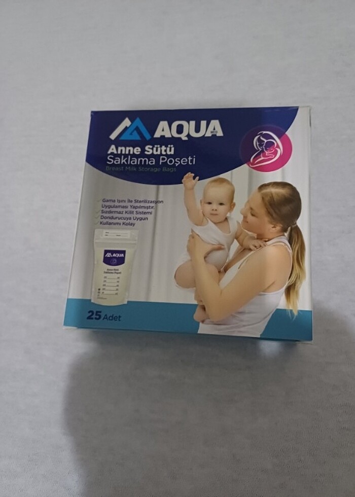 Anne sütü saklama poşeti  - Görsel 2