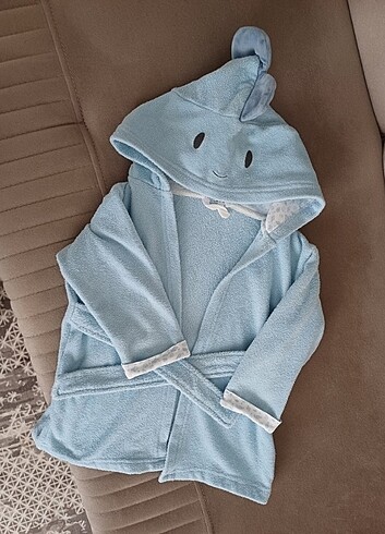 Erkek bebek bornoz  - Görsel 2