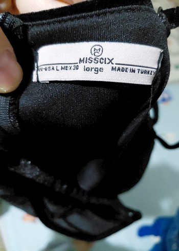 Siyah Straplez Drapeli Midi Elbise - Görsel 7