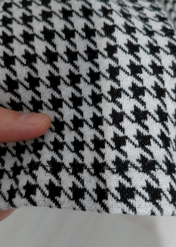 Düğmeli Gri Kadın Midi Ceket - Görsel 4