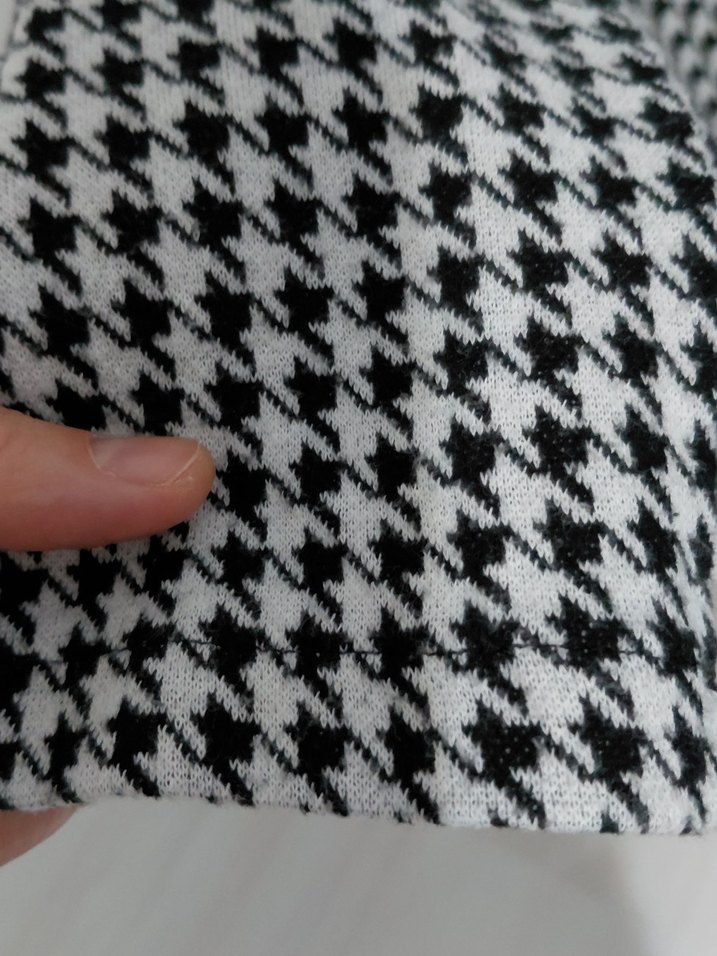 Düğmeli Gri Kadın Midi Ceket - Görsel 4