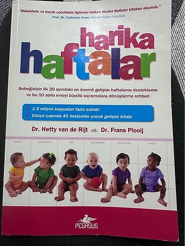 Harika haftalar bebek büyüme kitabı