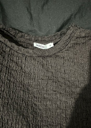 Acı kahve Kadın Uzun Kollu Triko Bluz - Görsel 2