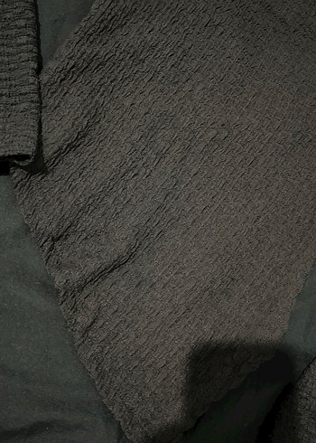 Acı kahve Kadın Uzun Kollu Triko Bluz - Görsel 3