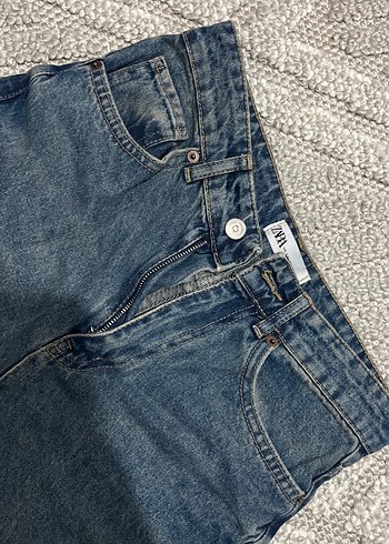 Kadın Mavi Denim Pantolon - Görsel 3