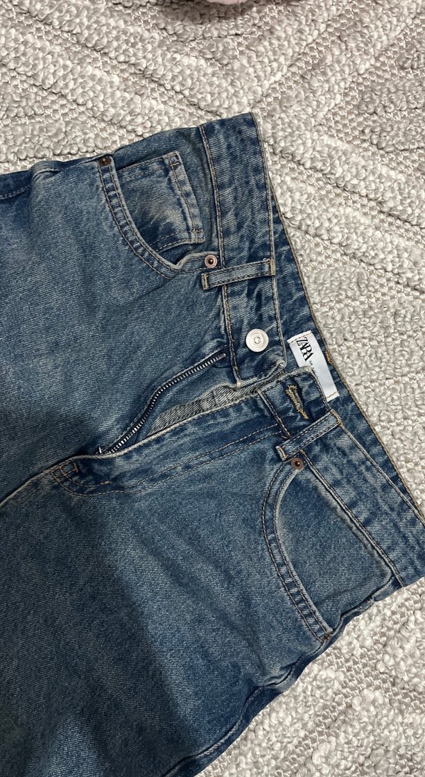 Kadın Mavi Denim Pantolon - Görsel 3