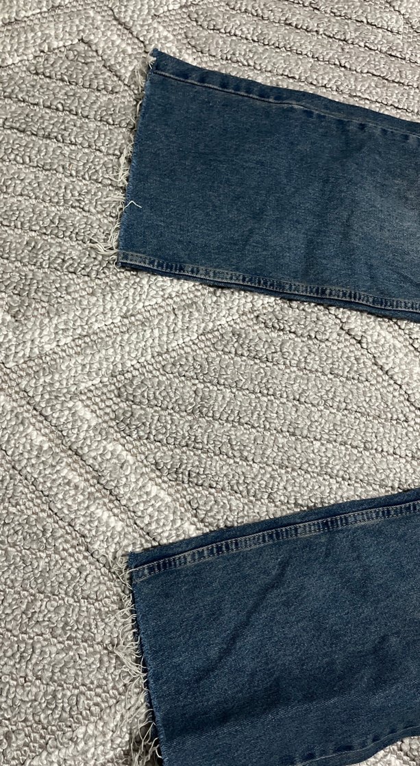 Kadın Mavi Denim Pantolon - Görsel 2