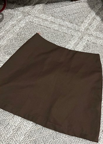 Kahverengi Kadın  Etek - Görsel 2