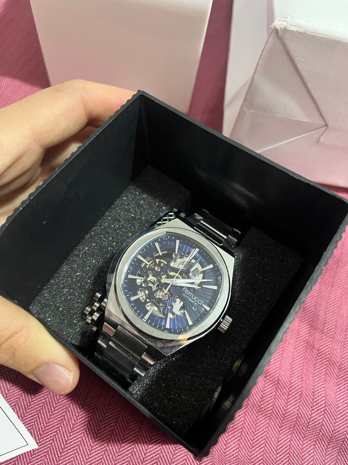 Ferrucci Erkek Gold Biker Saat - Görsel 3