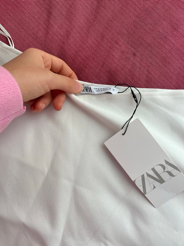 Beyaz zara bluz - Görsel 2