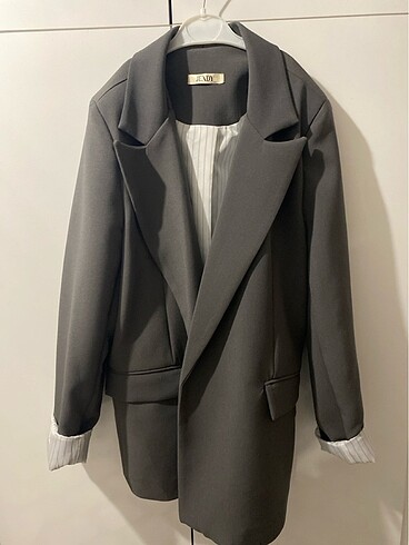 Gri Blazer Ceket
